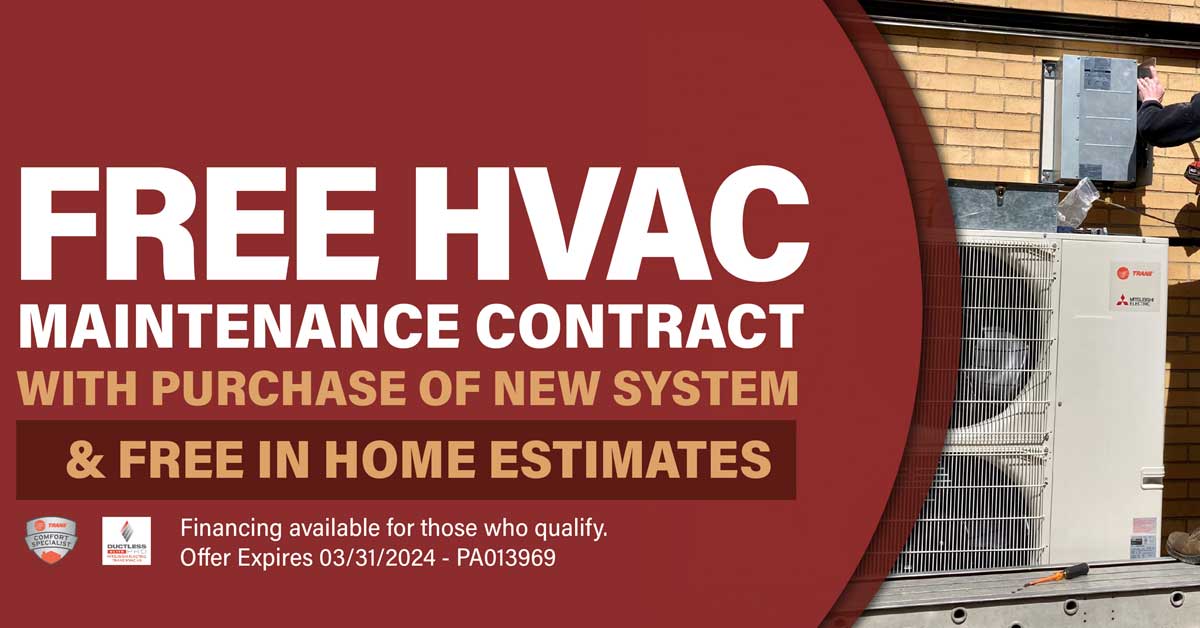 free HVAC maintenance contract